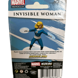 HeroClix Deep Cuts Unpainted Miniature Invisible Woman