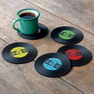 Siliconen Onderzetters Vinylplaat 01