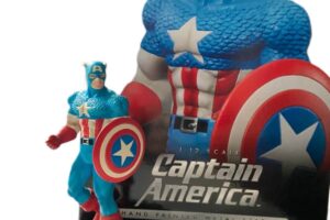 Captain america – hand painted 01