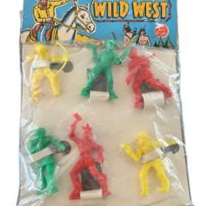 Unbreakable plastic figures – wild west 01