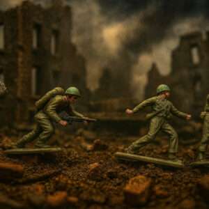 Crescent toys britse soldaten – ref. k1, k2, k3 & k6 01