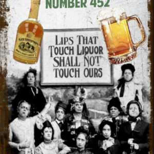 Metalen bord Reasons to Drink Number