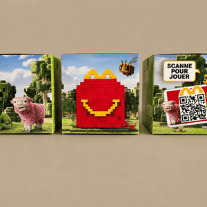 McDonald’s Happy Meal Minecraft Le Film 2025 – Set van 3